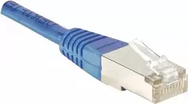 Dexlan Cat5e F/UTP (FTP) Ethernet kabelis su RJ-45 kištukais abiejuose galuose, mėlynos spalvos, 5 m