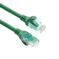 ACT FC1705 žalias U/UTP CAT6A tinklo kabelis, TPE, itin lankstus, RJ45, 5 m