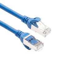 ACT FC2652 CAT6A S/FTP jungiamasis kabelis, TPE, 0,25 m, itin lankstus, RJ45, mėlynas