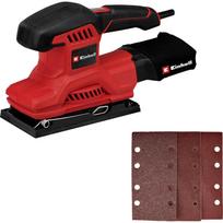 Einhell TC-OS 250 4460765 ekscentrinis šlifuoklis, 250 W, 240 V, 2 mm, 24000 svyravimų/min, 93 x 185 mm, dulkių nusiurbimas