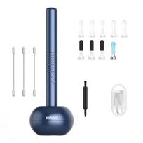 Bebird M9S BLUE ausų valymo prietaisas, 1080p HD kamera, 230 mAh, 3,5 mm lęšis, USB C, 50 min, otoskopas, mėlyna