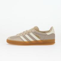 adidas Gazelle Indoor Khaki Three/ Off White/ Gold Met. - Dydis 38 (KI4502 Laisvalaikio batai)
