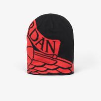 Jordan Peak Beanie Black/ University Red - Dydis Universalus (IM9093-011 Kitos kepurės)
