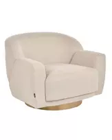 Fotel LEJRE šviesiai smėlio spalvos