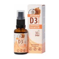 UNIFARMA Premium D3 vit. 4000 TV purškiamas tirpalas 30 ml