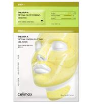 Celimax Two-phase hydrogel mask The Vita-A Hydrogel Mask 4 x Korėjietiškas drėkinamasis veido kremas