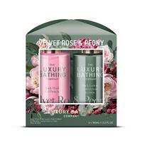 Grace Cole Rose & Peony Body Care Trio ( Růže & Pivoňka ) - Dárková sada péče o tělo ( 3 ks )