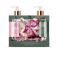 Grace Cole Rose & Peony Hand Care Set ( Růže & Pivoňka ) - Dárková sada pro péči o ruce Vonios ir dušo priemonė