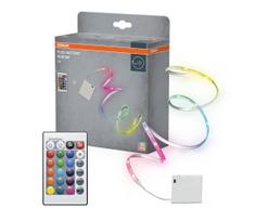Osram - reguliuojama RGB LED juosta FLEX BATTERY 5m LED/5W/4xAA + su nuotoliniu pultu