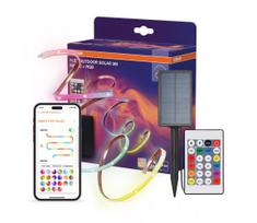 Osram - LED RGB reguliuojama saulės juostelė FLEX MAGIC 3m LED/1,2W/3,7V 2000 mAh IP44 + su nuotoliniu pulteliu