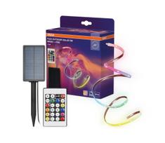 Osram - reguliuojama LED RGB saulės juosta FLEX MAGIC 5m LED/1,6W/3,7V 2000 mAh IP44 + nuotolinis valdymas