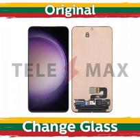 LCD ekranas Samsung S911 S23 juodas (Renewed: Telemax) be rėmelio