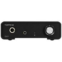 Topping DX1 II BK - kompaktiškas USB DAC ir ausinių stiprintuvas, juodos spalvos
