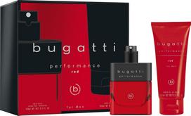 Sirowa BUGATTI Zestaw prezentowy Performance Red for Men (woda toaletowa 100 ml + żel pod prysznic 200 ml) | 4051395413513 | 4051395413513