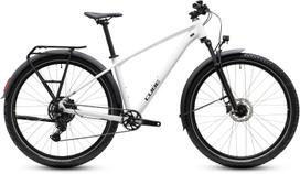Dviratis Cube Aim ONE FE 27.5 metallicwhite'n'black 2027