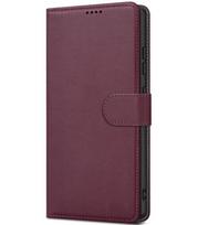 Raudonas atverčiamas dėklas Samsung Galaxy A37 5G telefonui "Fancy Wallet"