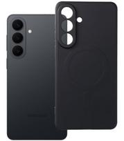 Juodas dėklas su kameros apsauga Samsung Galaxy S26 Plus telefonui "Silicone Mag Cover"