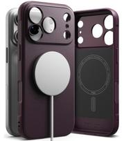 Bordo (Burgundy) dėklas Apple iPhone 17 Pro Max / 18 Pro Max telefonui "Ringke Onyx Magnetic Magsafe"