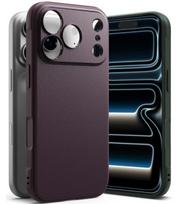 Bordo (Burgundy) dėklas Apple iPhone 17 Pro Max / 18 Pro Max telefonui "Ringke Onyx"
