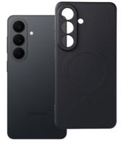 Juodas dėklas su kameros apsauga Samsung Galaxy S26 telefonui "Silicone Mag Cover"