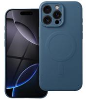 Mėlynas dėklas su kameros apsauga Apple iPhone 16 Pro Max telefonui "Silicone Mag Cover"