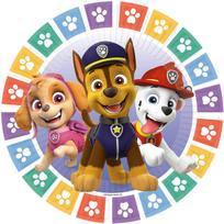 Vienkartinių lėkščių rinkinys Paw Patrol, 18 cm, 8 vnt.
