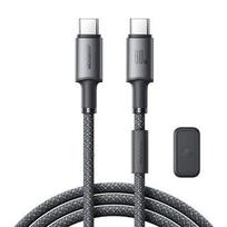 Joyroom A50 Unlimited Series Type-C - Type-C Cable 60W 480mb/s 1.2m with Magnetic Organizer / Gray