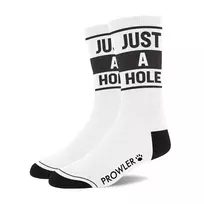 Prowler RED vyriškos kojinės, baltos su juodomis detalėmis, M/L