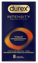 Durex Intensity prezervatyvas be latekso, 56 mm, 8 vnt.