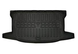 Guminis bagažinės kilimėlis TOYOTA Yaris III (XP13) 2011-2020, (hečbekas/viršutinis kilimėlis), juodas /6022591