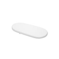 Vežimėlio čiužinys Sensillo 75x35 cm „Classic“, baltas