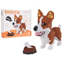 Konstruktorius Welsh Corgi su dubenėliu ir kaulu, 1200 el., skirtas paaugliams nuo 14 metų ir suaugusiems
