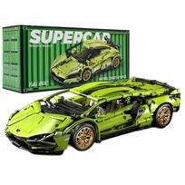 Konstruktorius Sportinis automobilis žalias, 470 el.