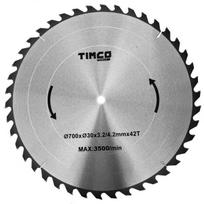 Timco 700x30 42T malkų skaldymo diskinio pjūklo geležtė