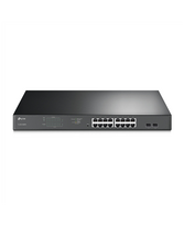 TP-LINK | Switch | TL-SG1218MPE | Web Managed | Rackmountable | Gigabit Ethernet (copper) ports quantity 16 | SFP ports quantity