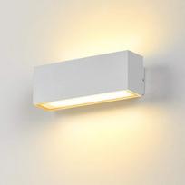 Vandeniui Atsparus Ip65 Sieninis Led Šviestuvas Modernus 12W 18 X 6,5 X 7 Cm Baltas
