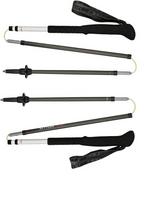 Trekingo lazdos Leki Skytera FX One SL, juodos/baltos