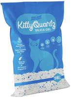 Kačių kraikas Princess Kitty Quatz, silikoninės granulės, 16 l