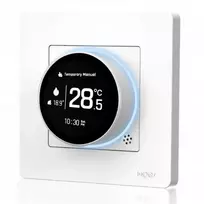 MOES Smart thermostat for gas/water boiler, white, ZigBee, TUYA