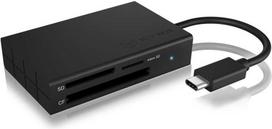 ICY BOX IcyBox External USB Type-C Card Reader for SD/microSD/CF Retail