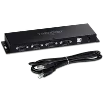 TRENDnet 4 prievadų USB į nuoseklųjį RS232