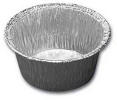 Multi Vienkartinė aliuminio dėklė 106 ml Ø80x35 mm Apvali, 20 vnt. x 100 vnt./kartoninė dėžė