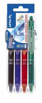 Pilot Pen Pilot Frixion Point Clicker rašiklių rinkinys 2 vnt., Basic, 0,5 mm, spalvų rinkinys (4 vnt.)