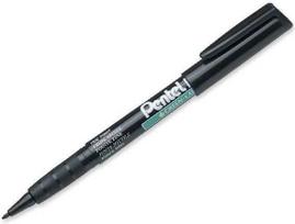 PENTEL Marker NMS50 nuolatinis žymeklis, 0,8 mm, juodas (PEN494)