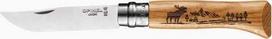 Opinel Animalia Oak briedžio peilis 08