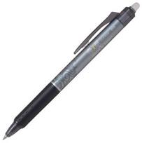Pilot Pen Pilot FriXion Point Clicker, Ištraukiamas gelinis rašiklis, Juoda, Juoda, Ploni, 0,25 mm, 0,5 mm