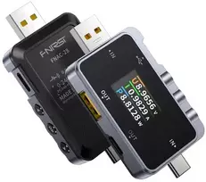 USB testeris, 156 W matuoklis FNIRSI FNAC-28