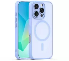 TFO „Mag Matt“ dėklas, skirtas „iPhone 16 Pro Max“ 6,9', šviesiai mėlynas, su apsauga kamerai
