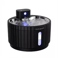 Nordic paws - Drinking fountain Glacia - 2,8L wireless with sensor - Juodas