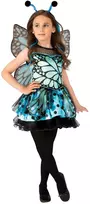 Rubies - Light Up Mėlyna Butterfly Costume